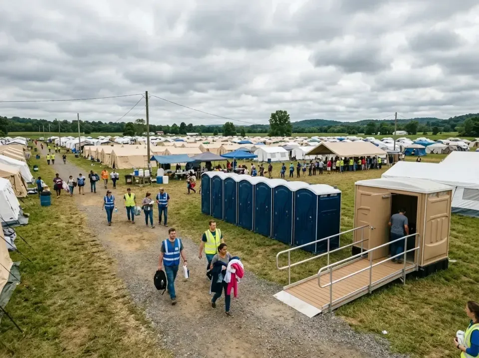 disaster-relief-camp-restrooms-010 — frequently asked questions, Dumpster & Portable Bathrooms Rental in Wolverine Lake, MI